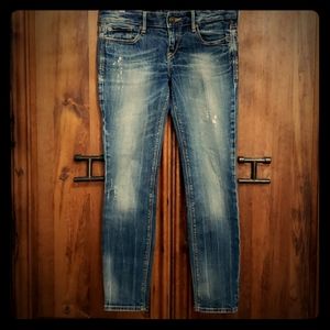 EXPRESS STRETCH SKINNY JEANS WOMEN SIZE 4S